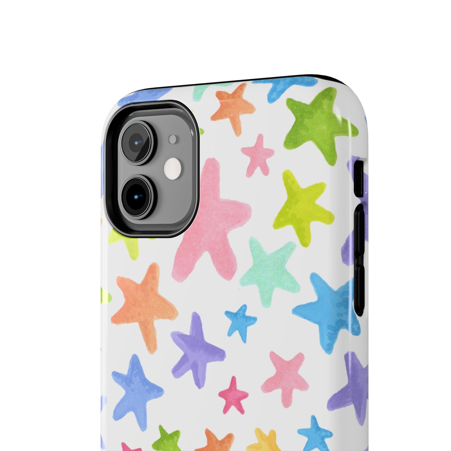 Happy Stars White Phone Case