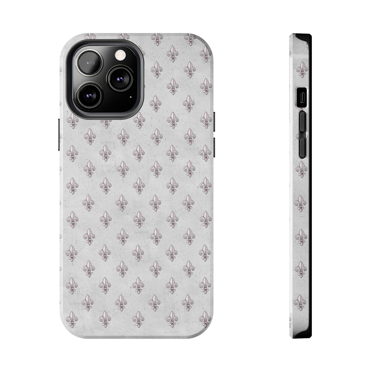 Fleurs Silver Phone Case