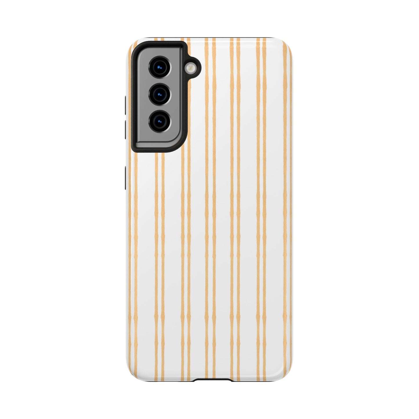 Double Stripe Yellow Phone Case