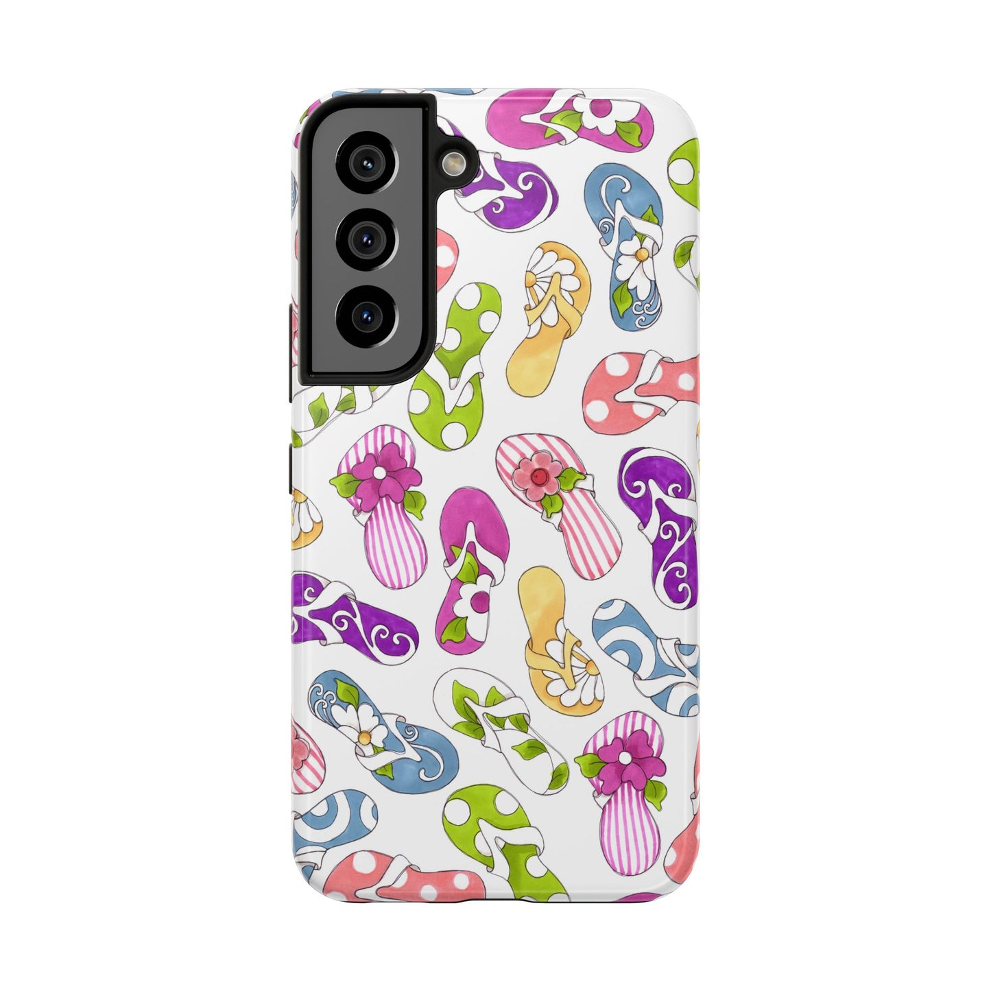 Flip Flops White Phone Case