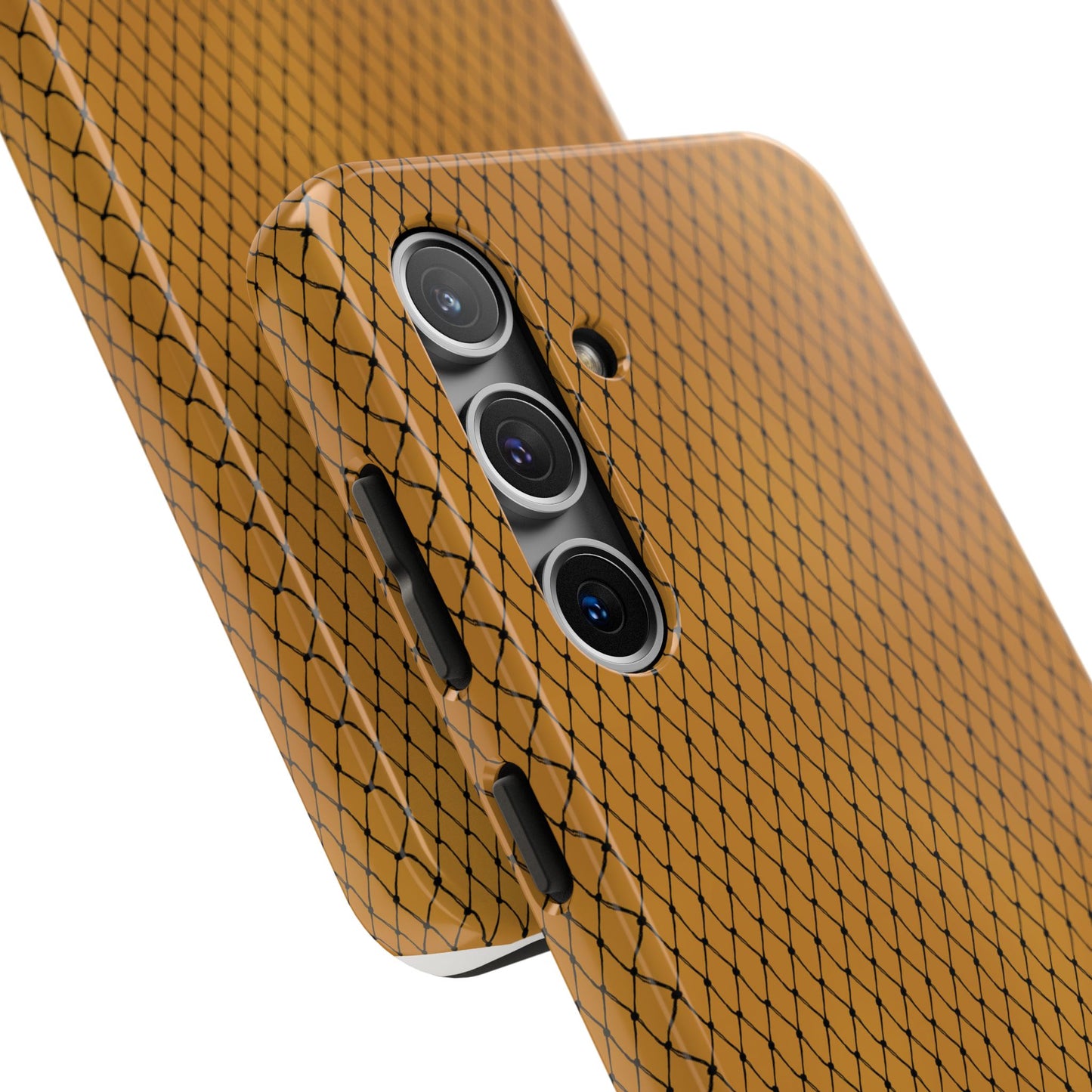 Fishnet Gold Phone Case
