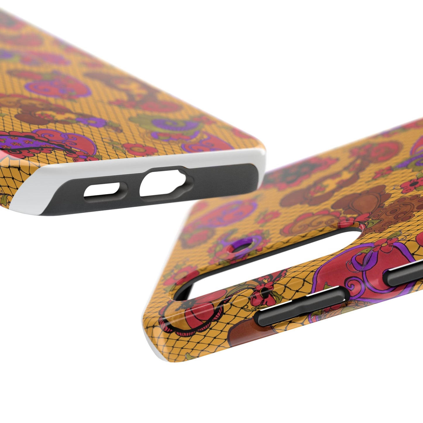 Posie Paisley Gold Phone Case