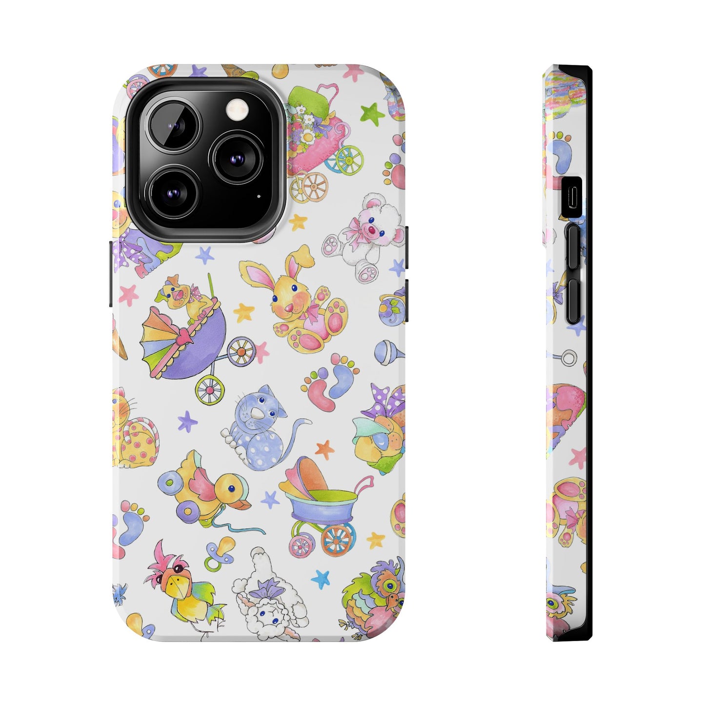 Busy Baby White Phone Case