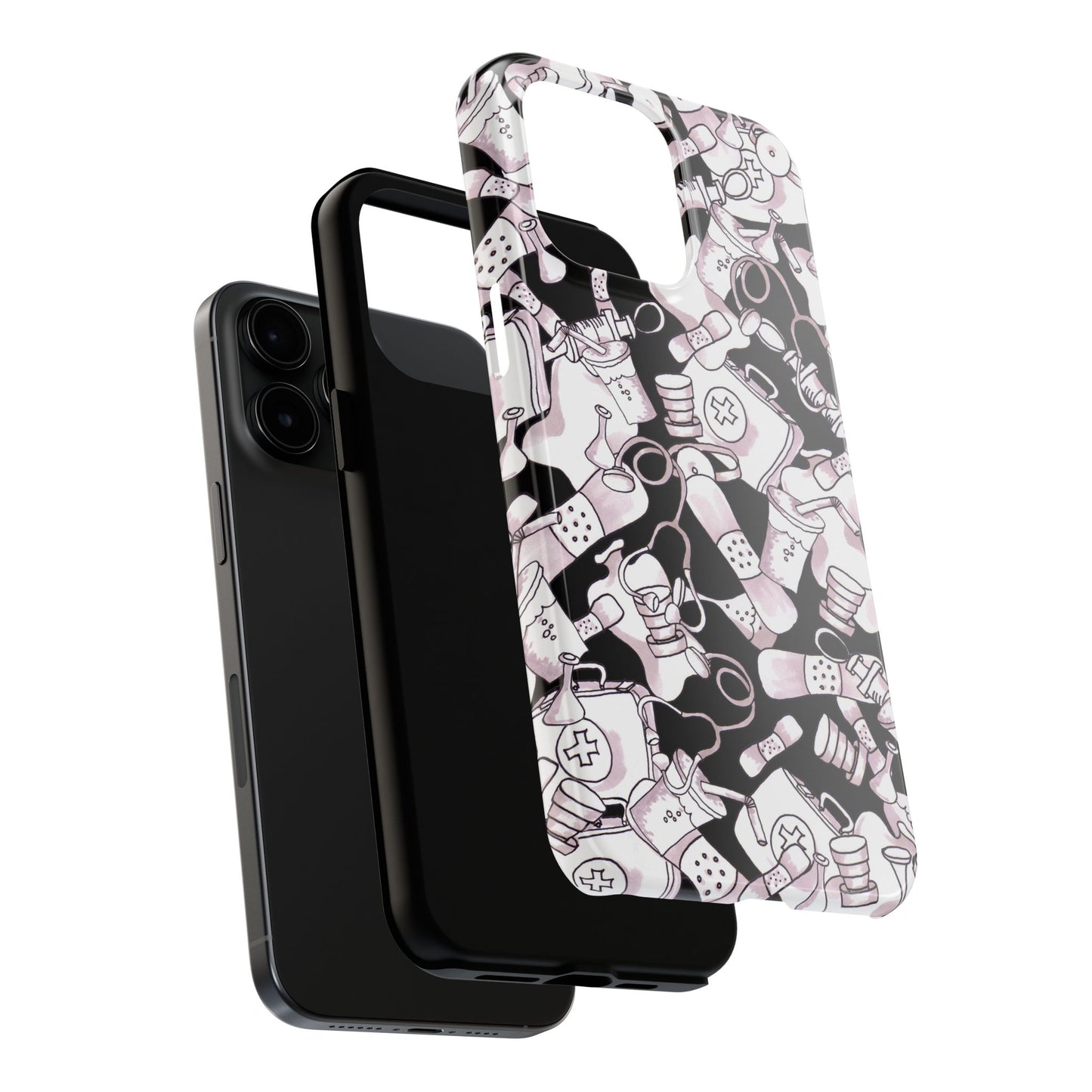 Med Stuff Black Phone Case