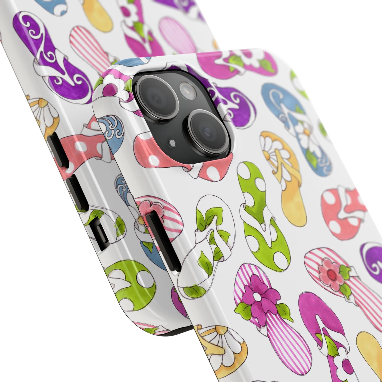 Flip Flops White Phone Case