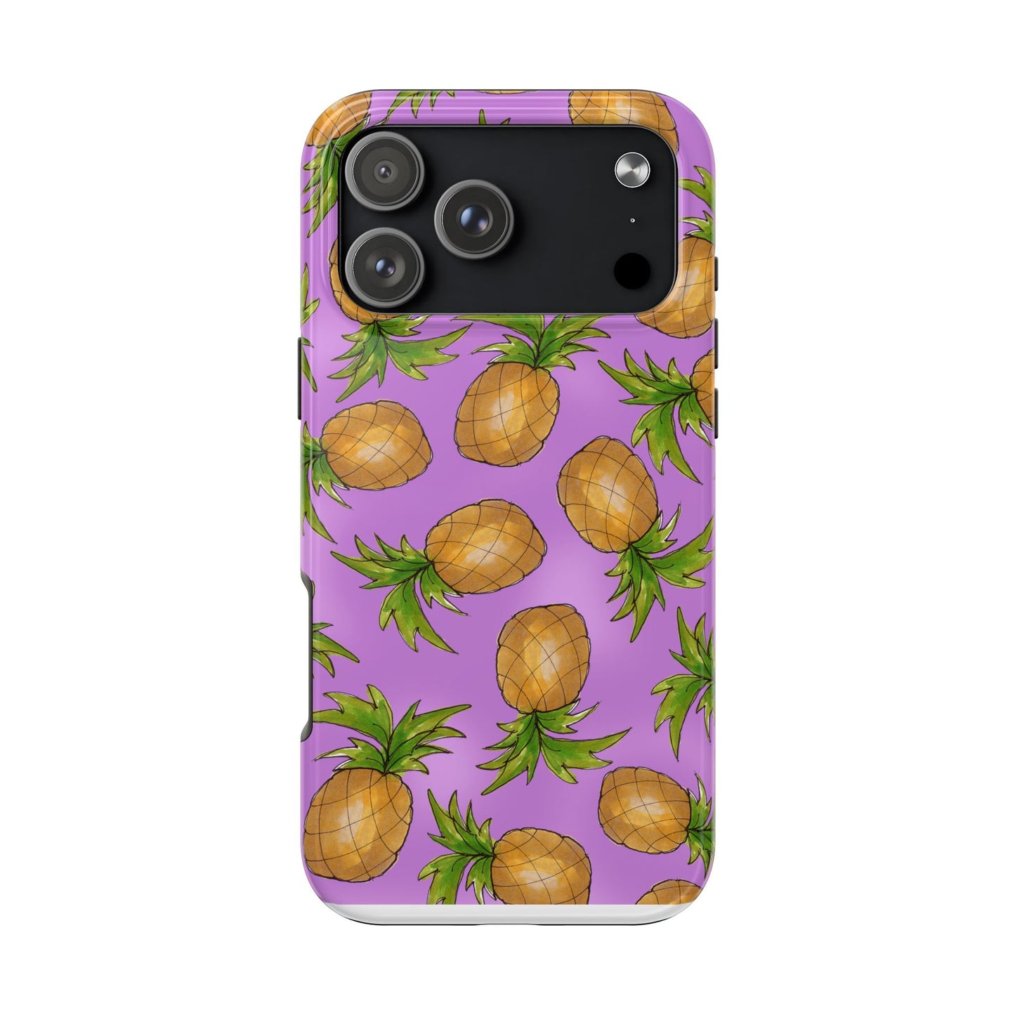 Pineapple Toss Lilac Phone Case