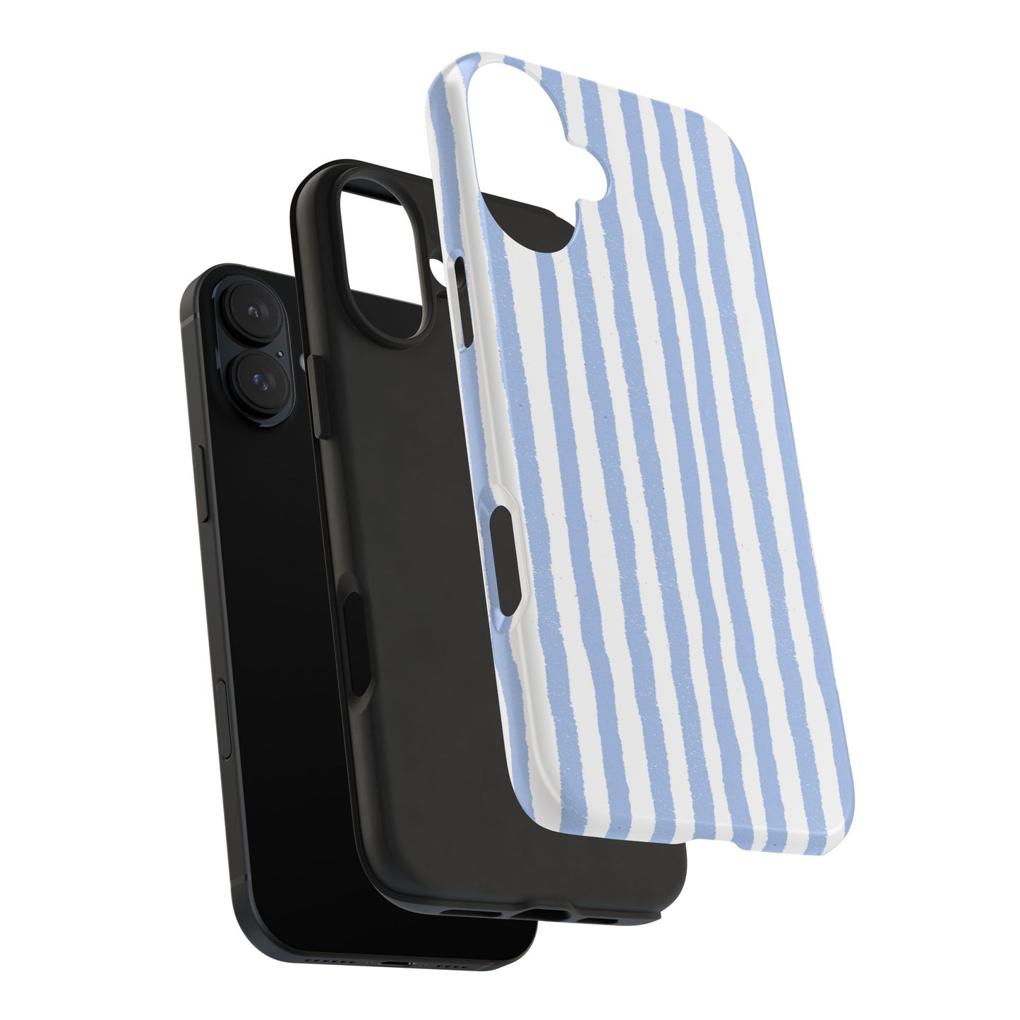 Stout Stripes Blue Phone Case