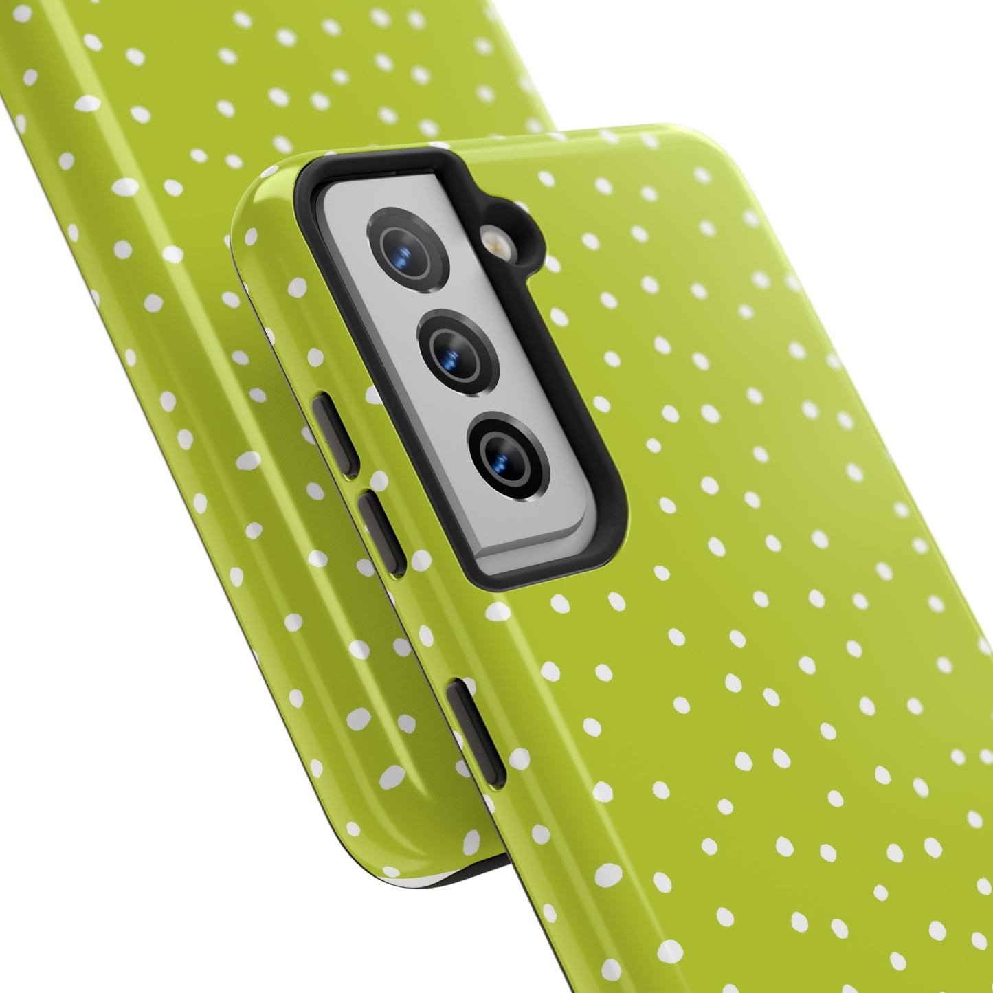 Dinky Dots Green / White Phone Case