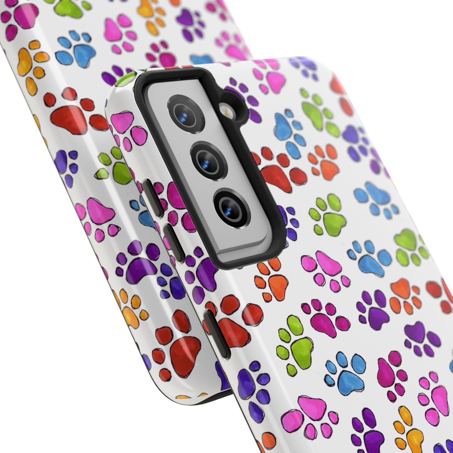 Fancy Paws White Phone Case