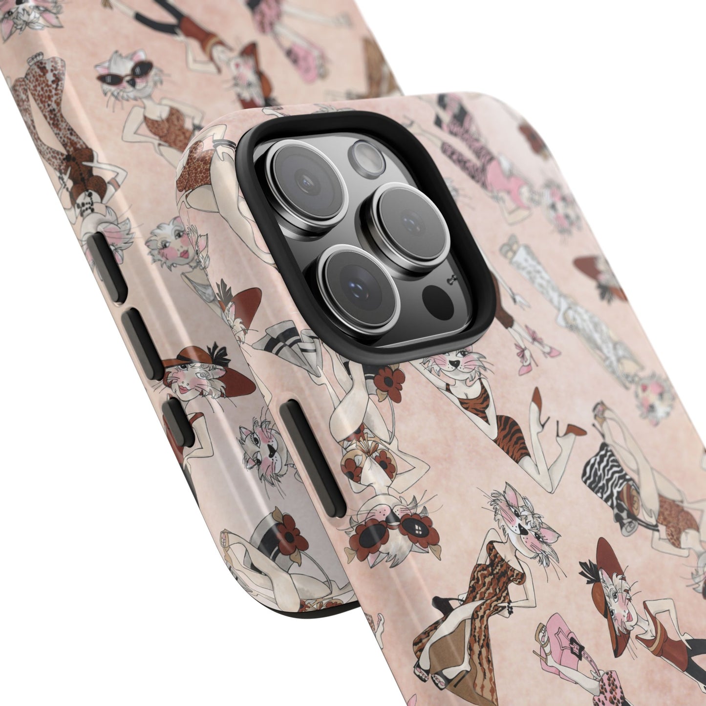 Spotted Lilies Pink Phone Case