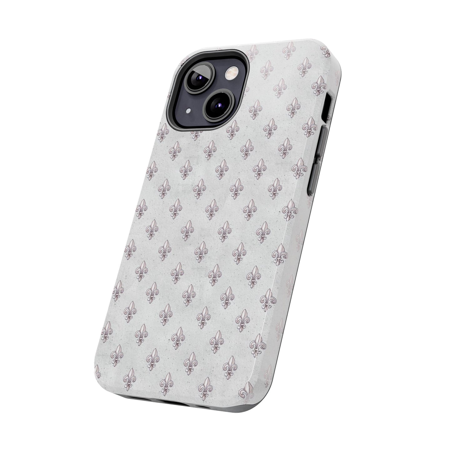 Fleurs Silver Phone Case