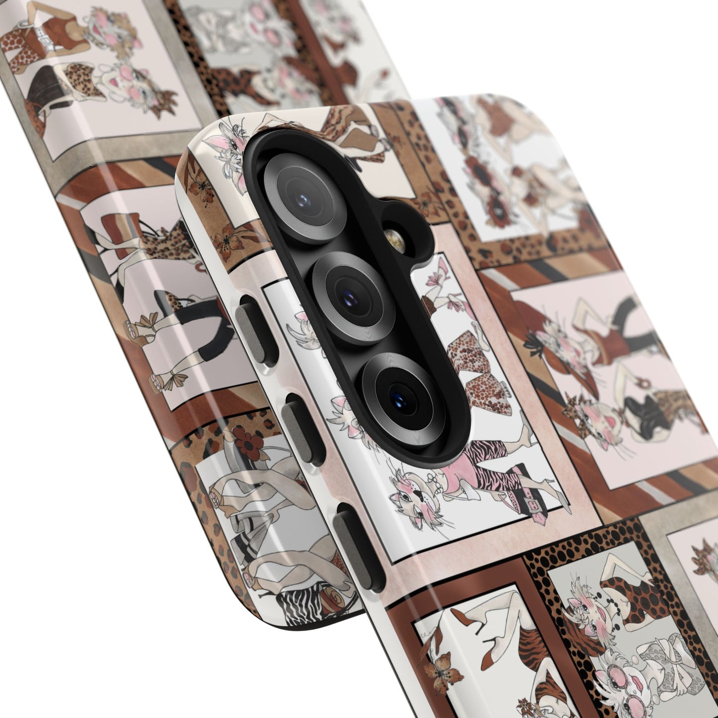 Wild Cat Woman Phone Case