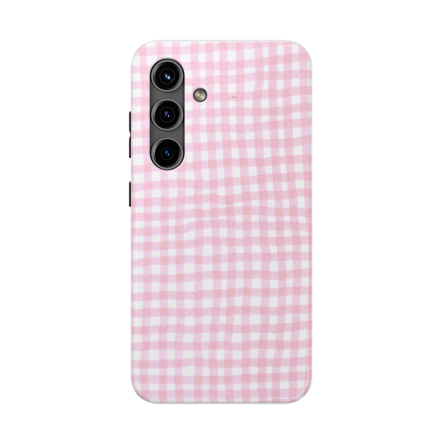 Wonky Chipper Check Pink Phone Case