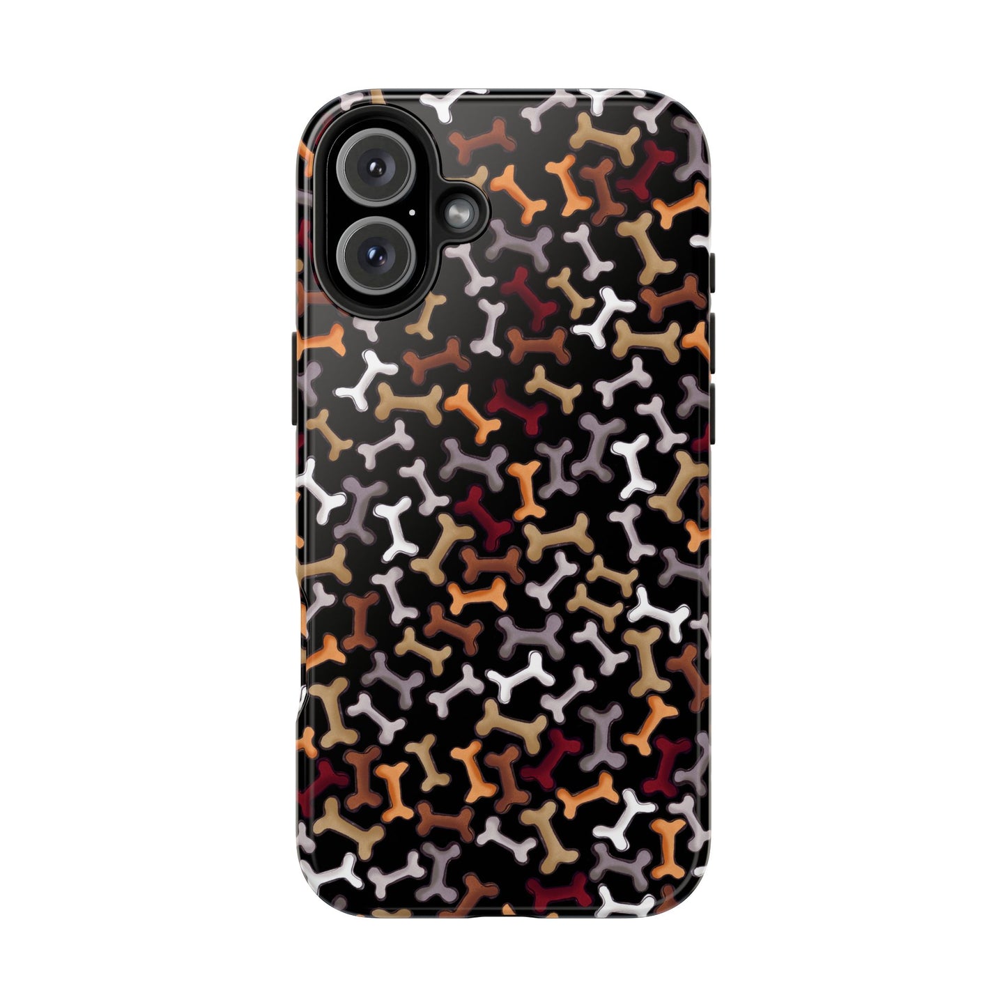 Dog Bones Black Phone Case