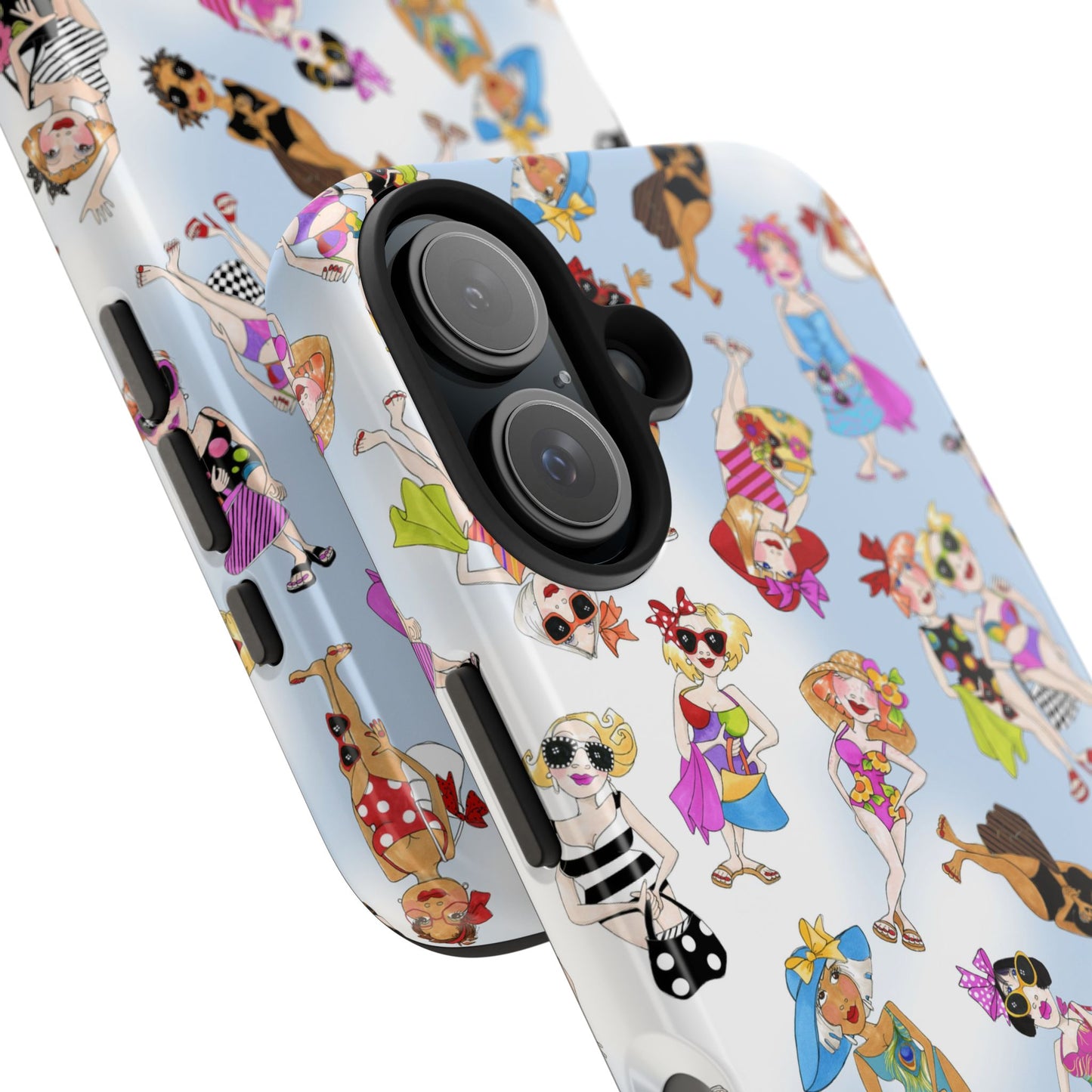 Tossed Beauties Blue Sky Phone Case