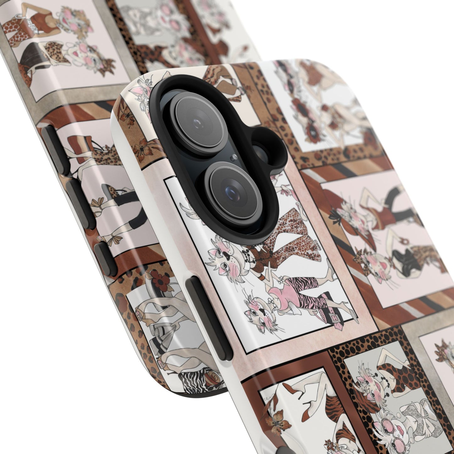 Wild Cat Woman Phone Case