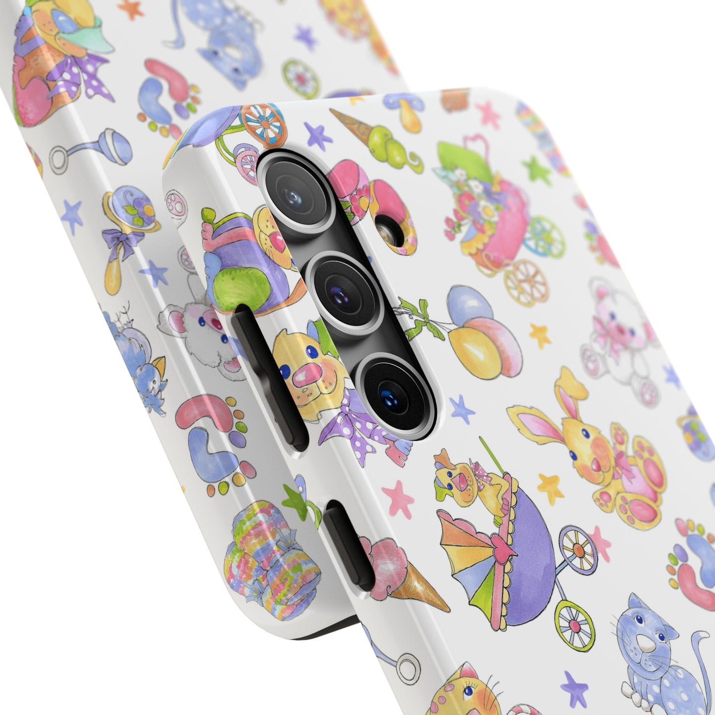 Busy Baby White Phone Case