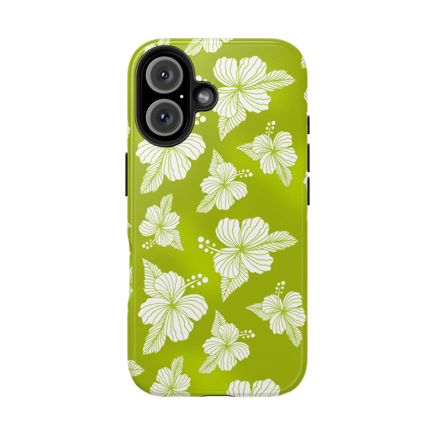 Hibiscus Green Phone Case