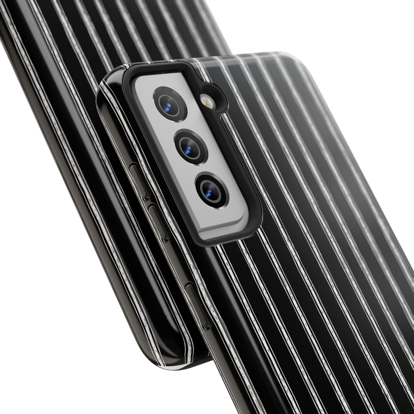 Napkin Stripe Black / White Phone Case