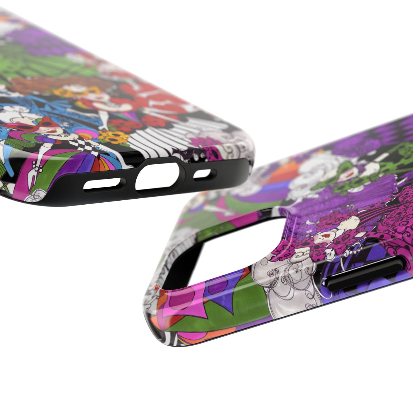 Crowded Dance Floor Black Phone Case