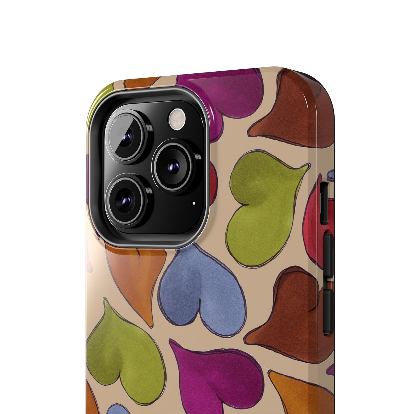 Big Hearted Khaki Phone Case