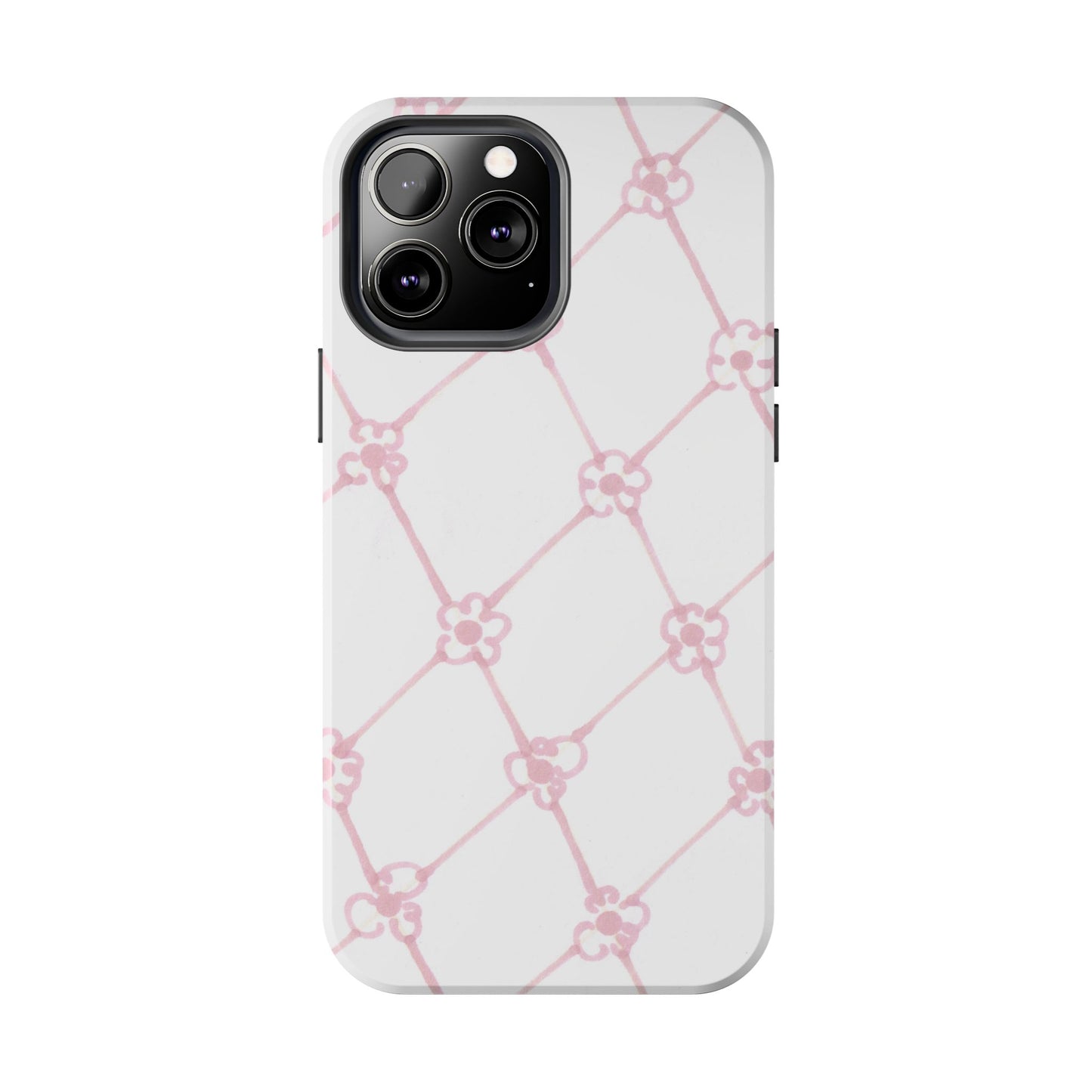 Flower Model Scroll Phone Case