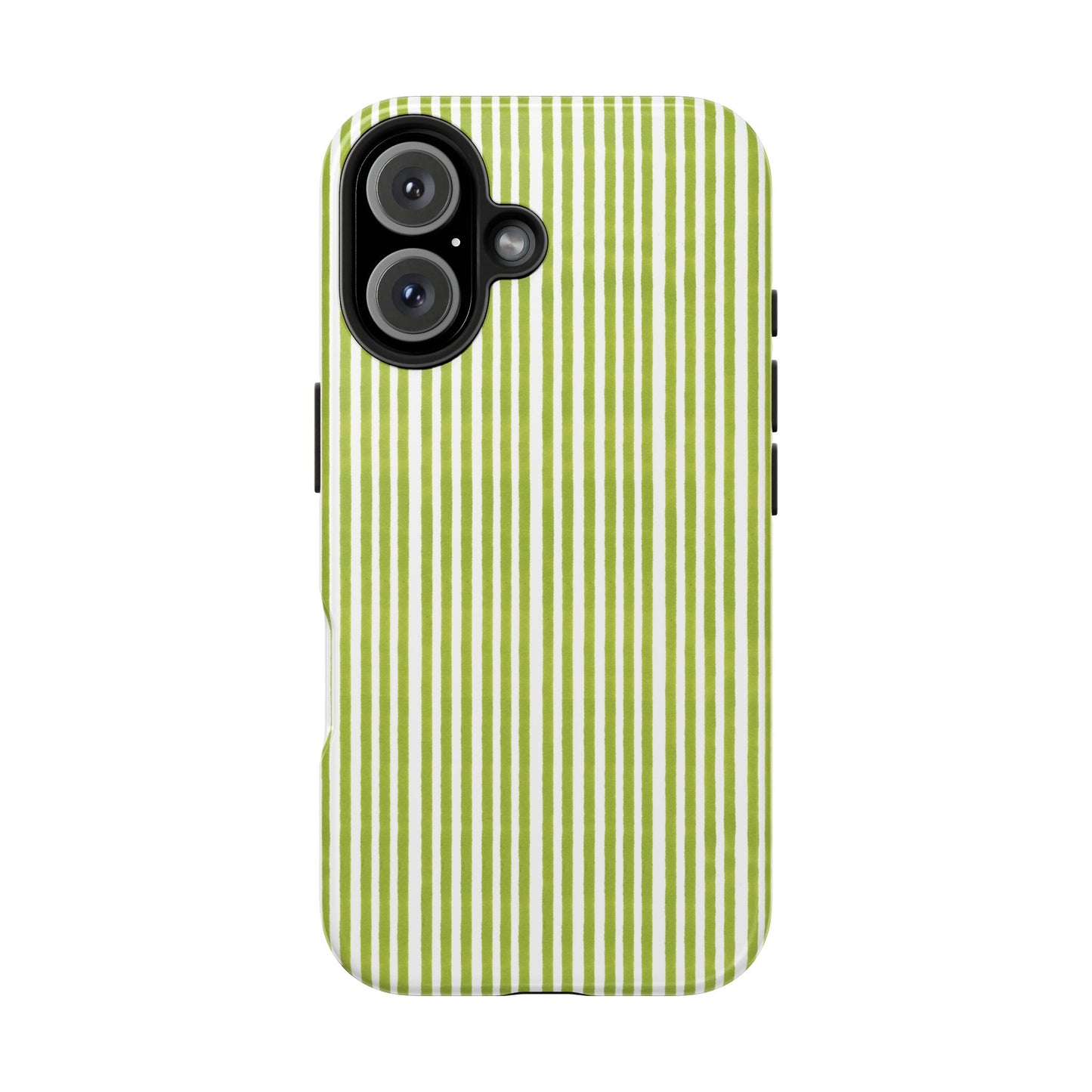 Lazy Stripe Lime Phone Case