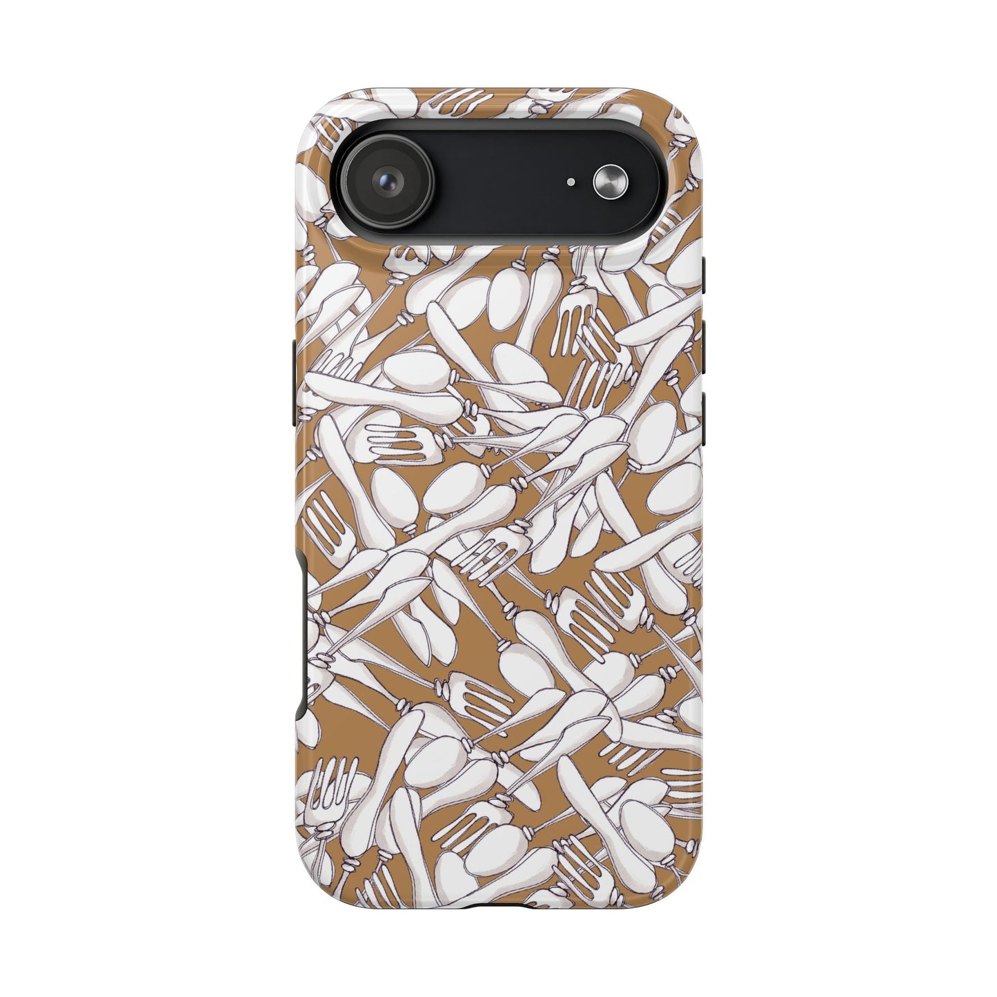Silverware Wars Brown Phone Case