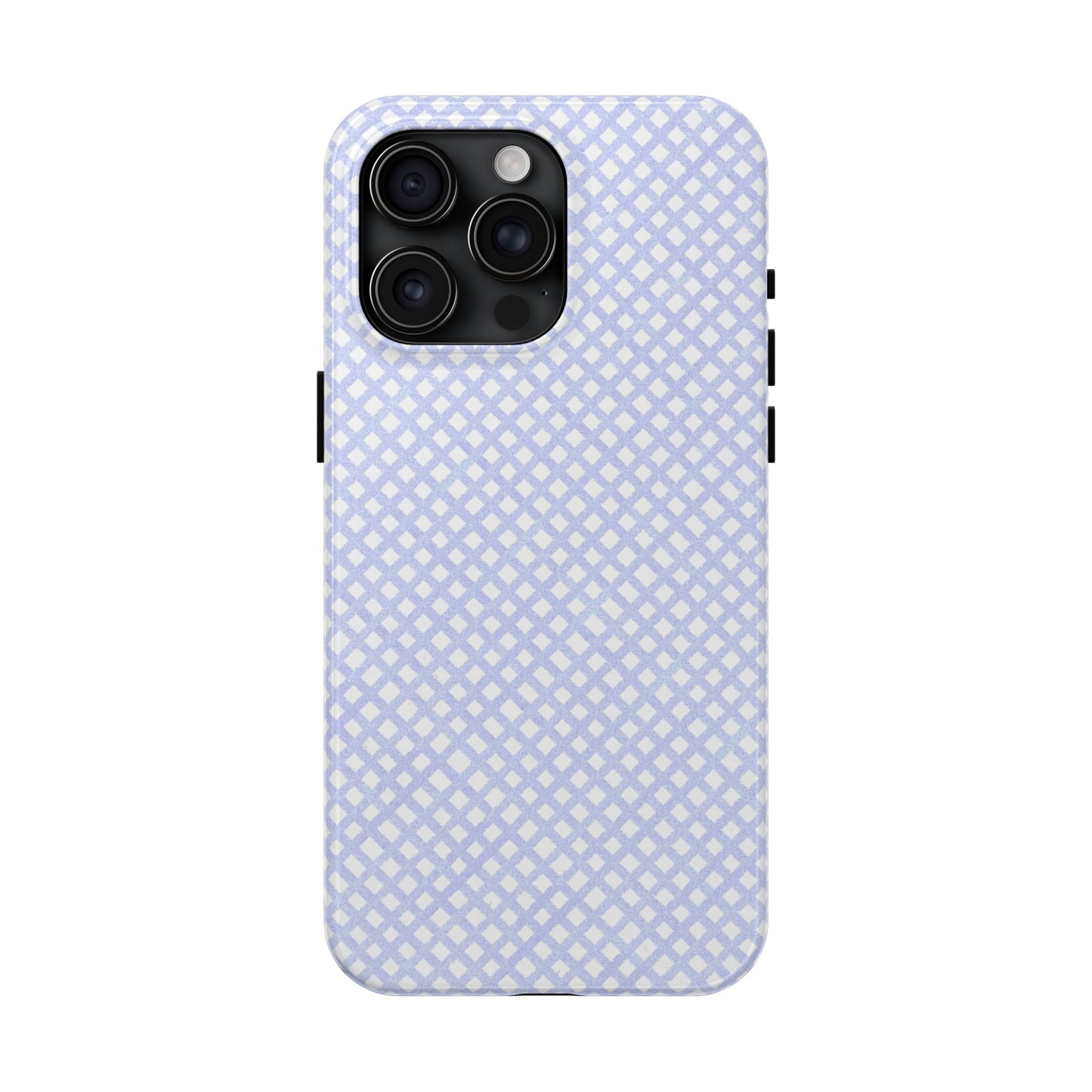 Bias Check Light Blue Phone Case