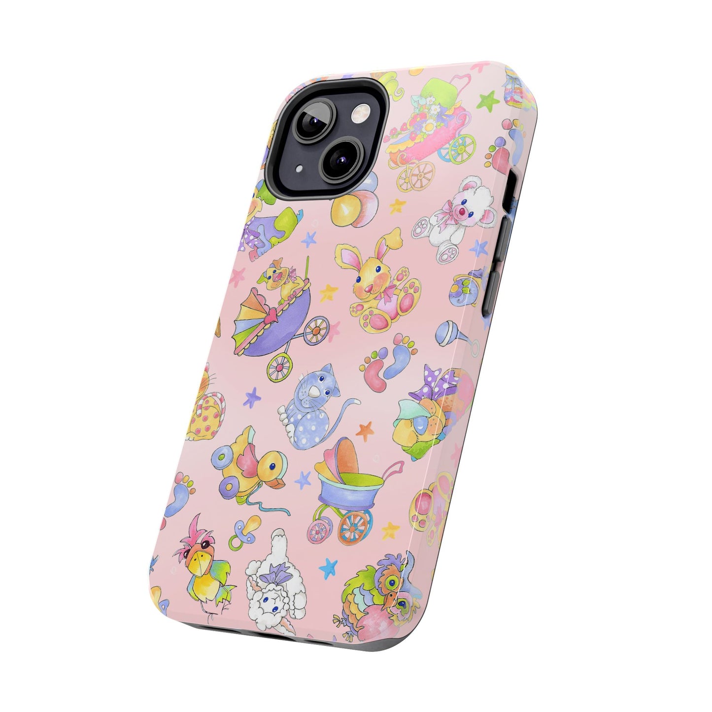Busy Baby Pink Phone Case