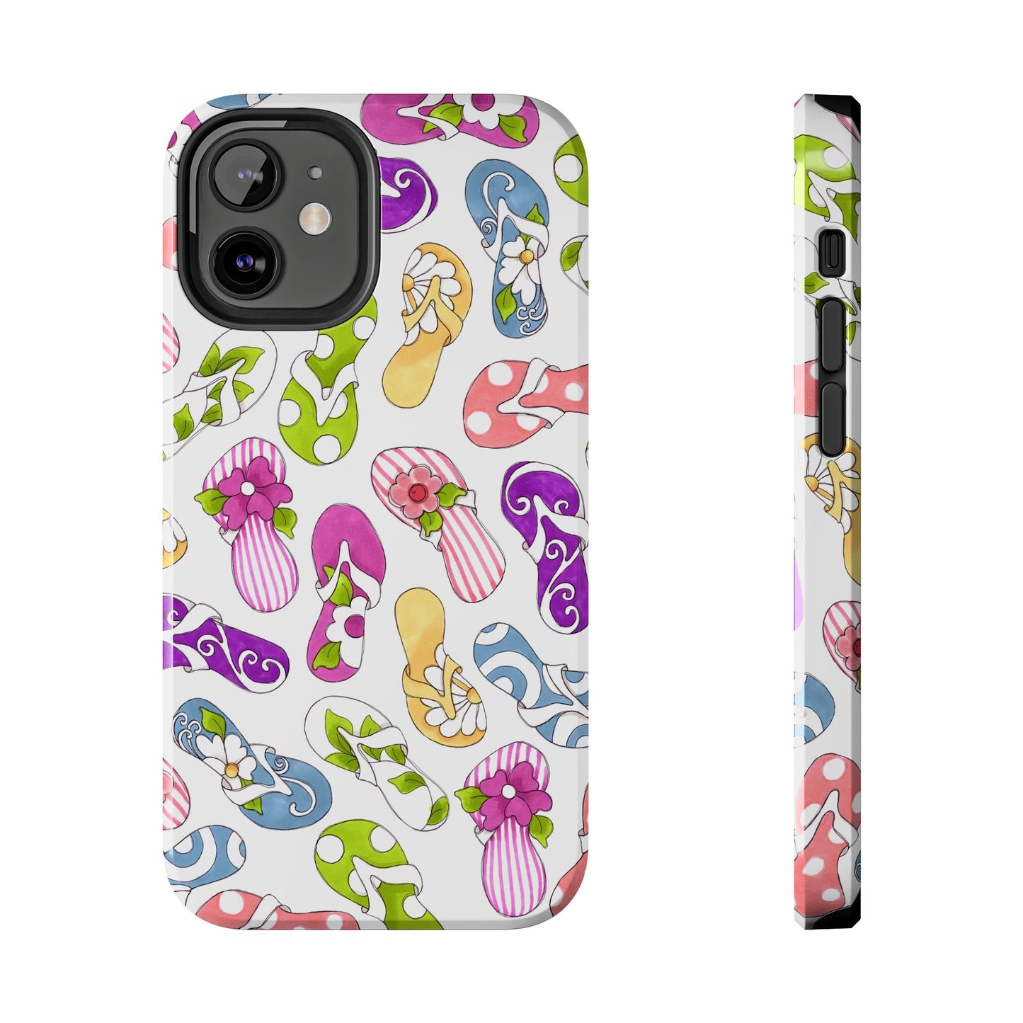 Flip Flops White Phone Case