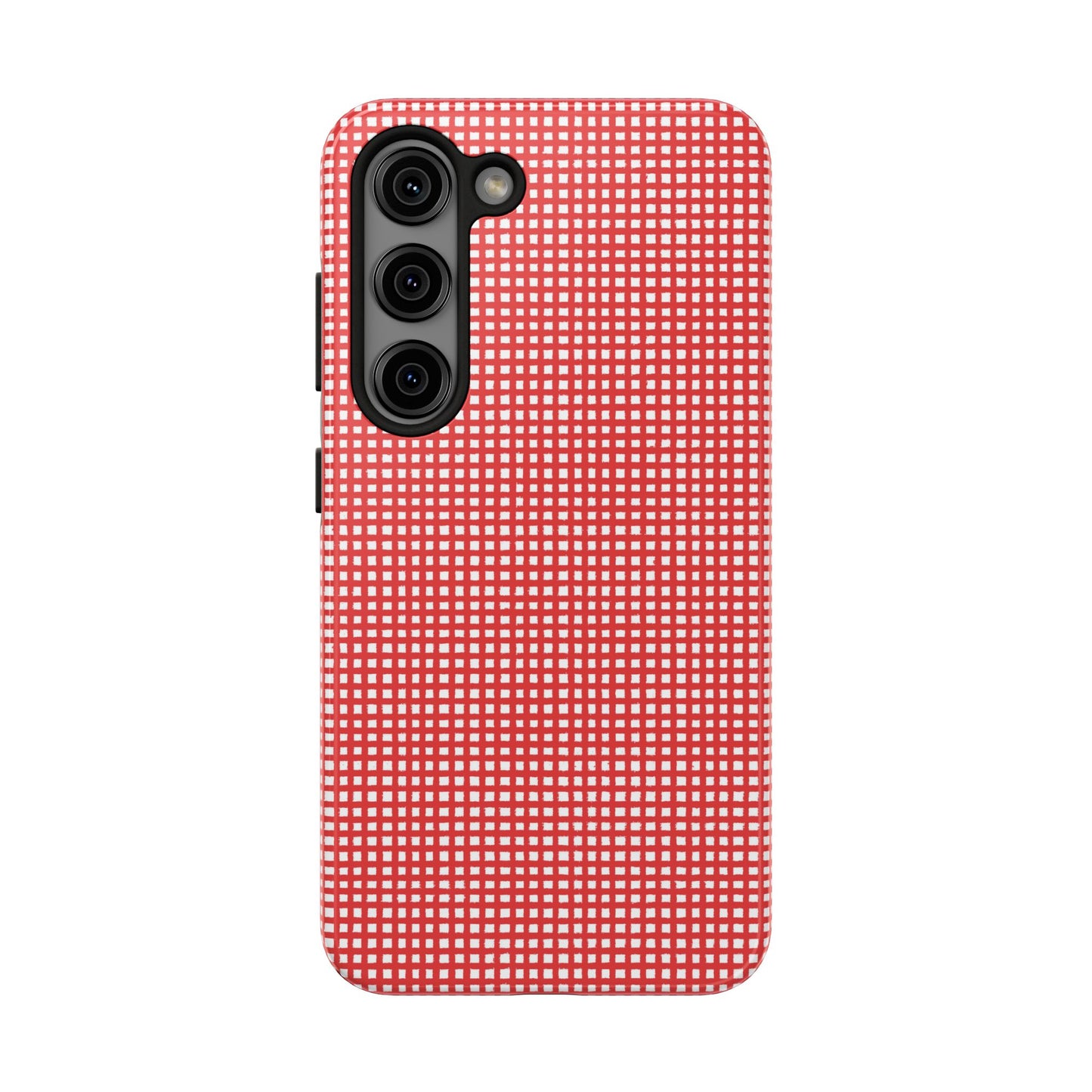 Chipper Check Red Phone Case