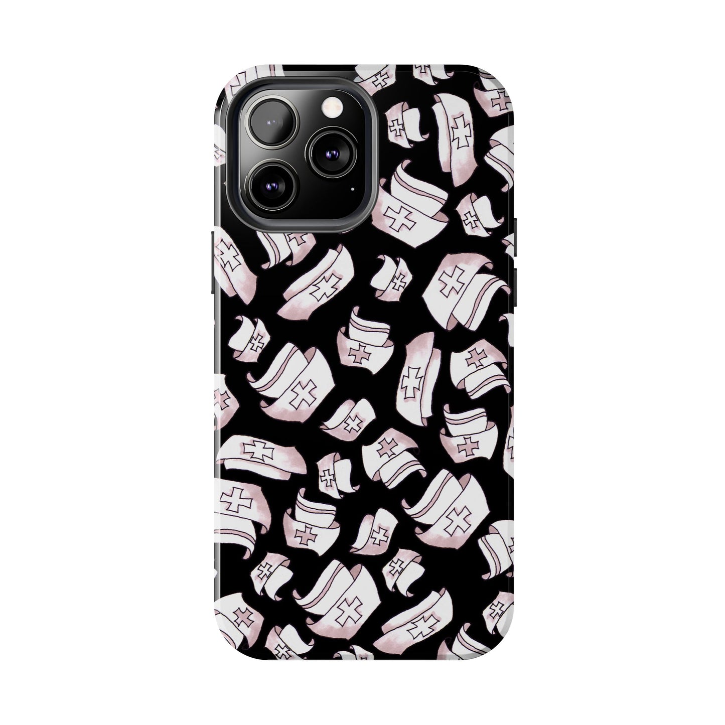 Happy Hats Black Phone Case
