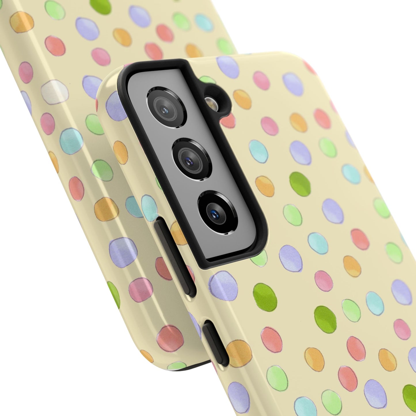 Happy Dots Yellow Phone Case