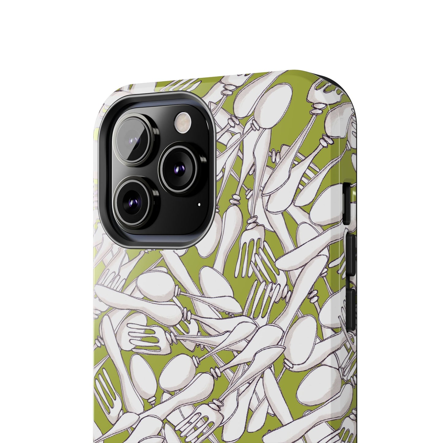 Silverware Wars Green Phone Case
