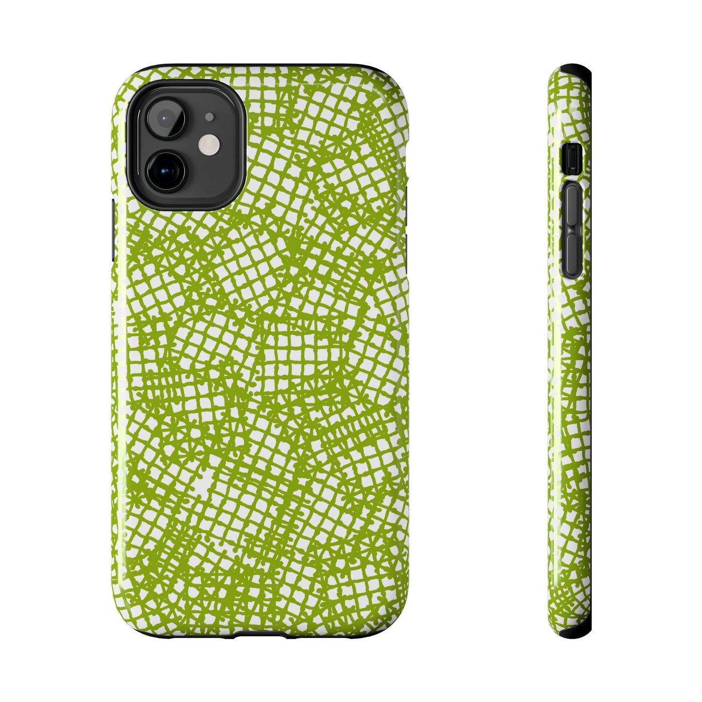 Random Waffle Green Phone Case