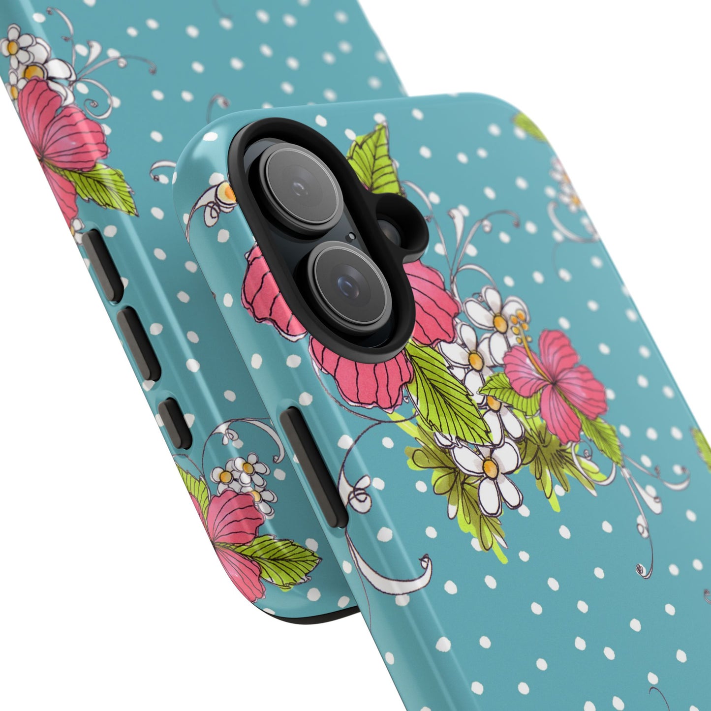 Lady Luau Turquoise Phone Case
