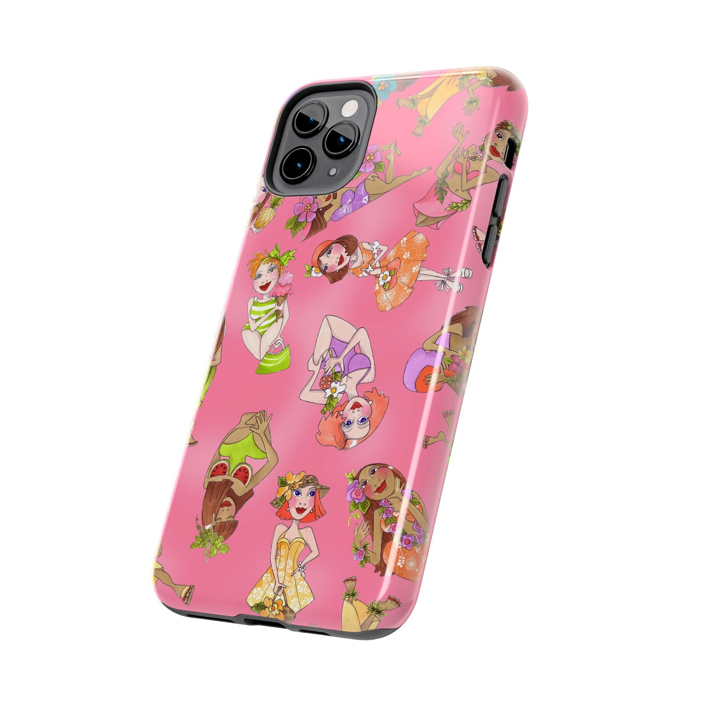 Island Toss Pink Phone Case