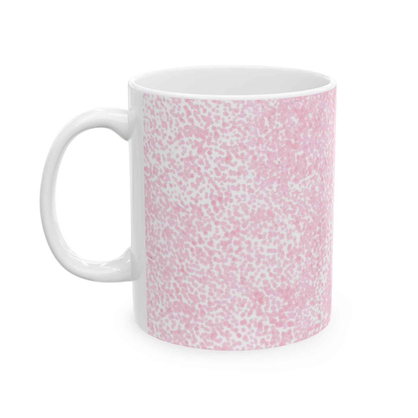 Confetti Pink / White Cup