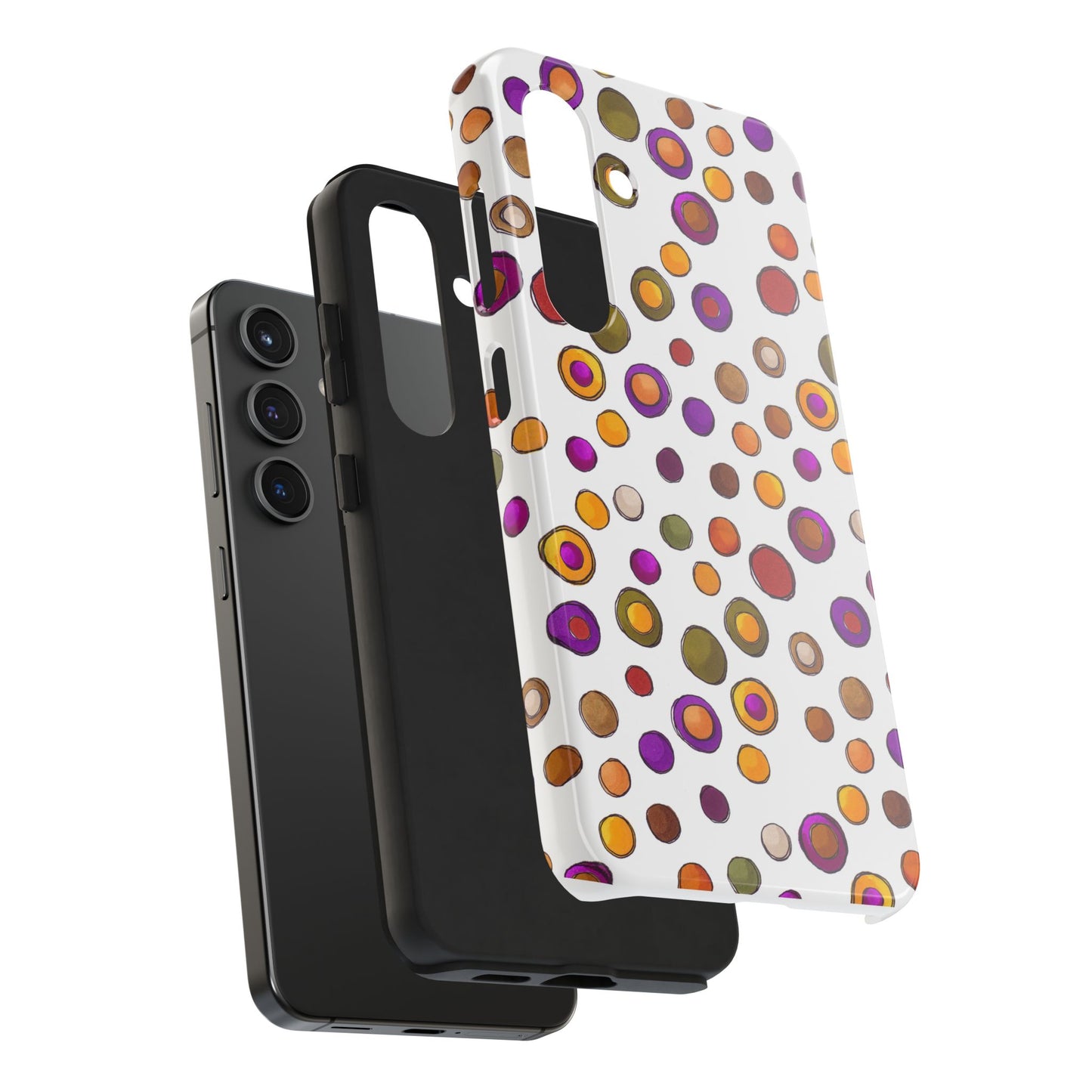 Sesame Dot White Phone Case