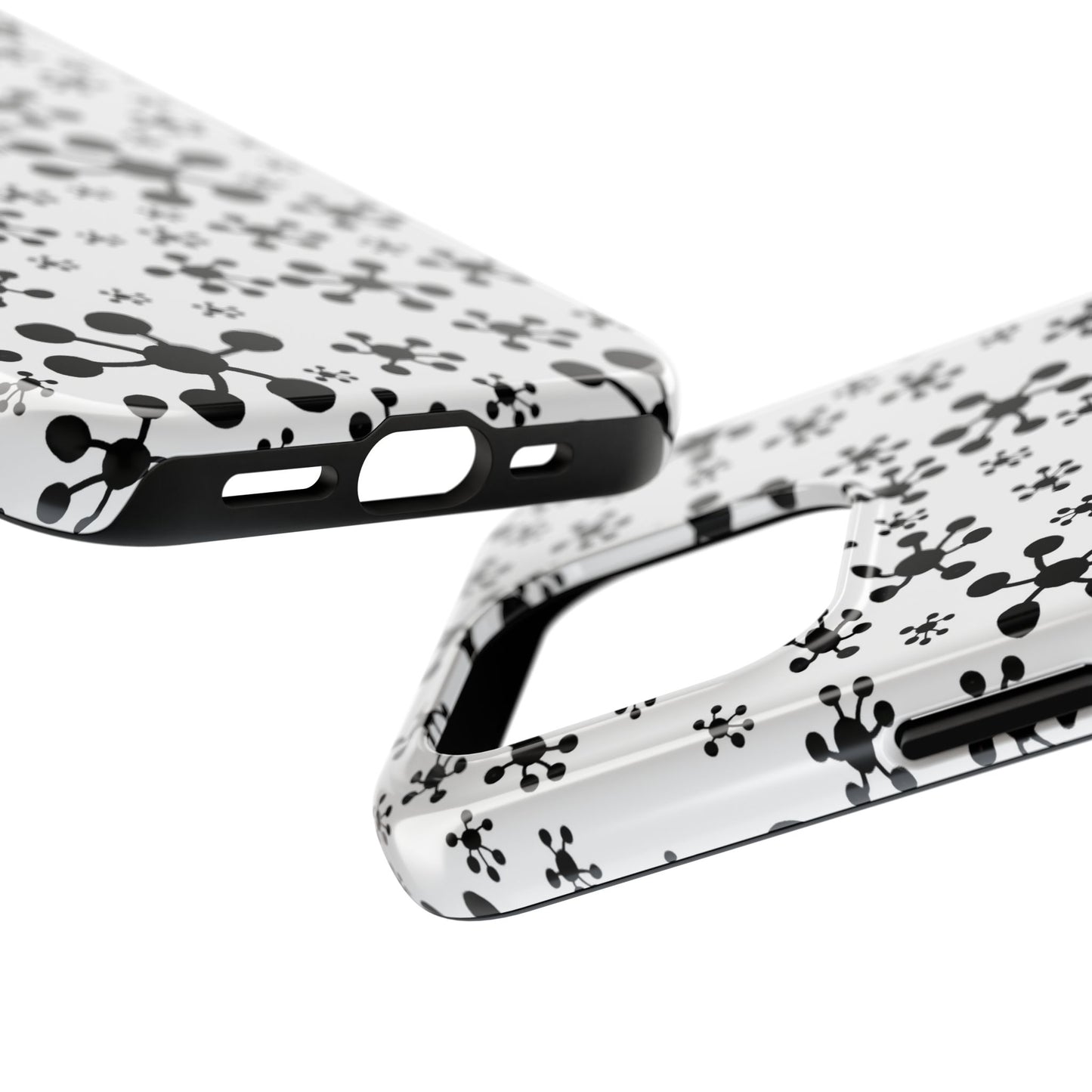 Jacks White / Black Phone Case