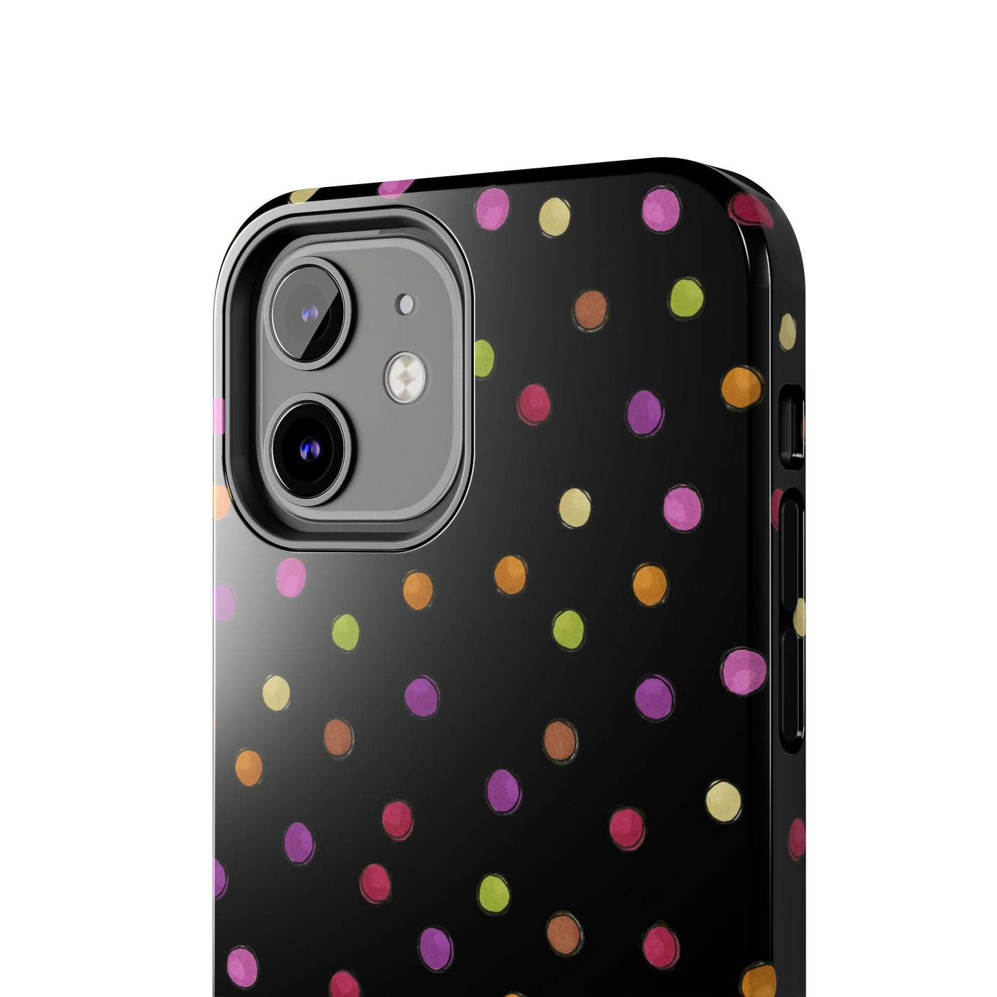 Tea Dot Black Phone Case