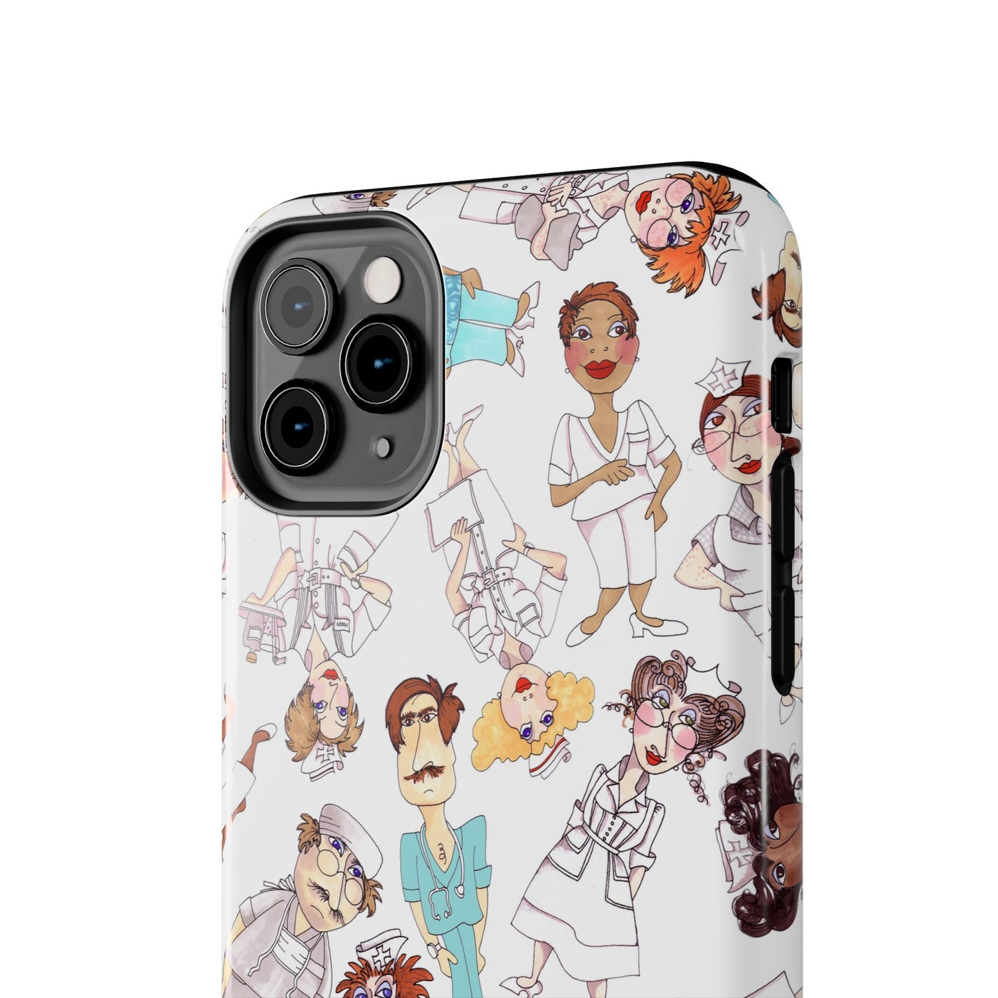 Happy Staff White Phone Case