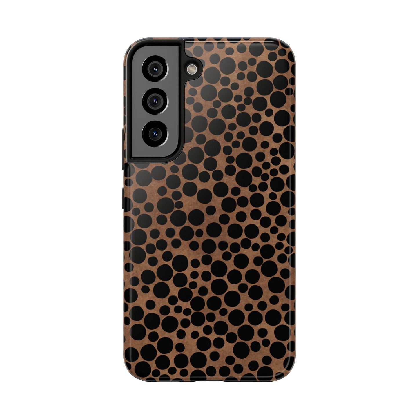 Felt Dots Caramel Phone Case