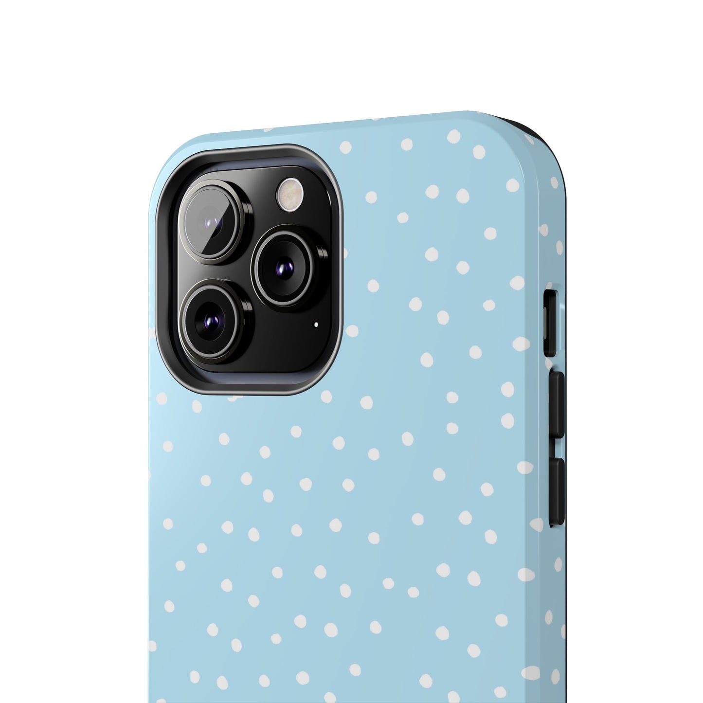 Dinky Dots Aqua / White Phone Case