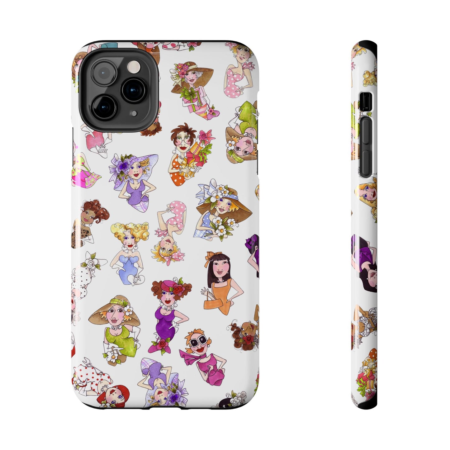 Fast Women Tossed White Phone Case