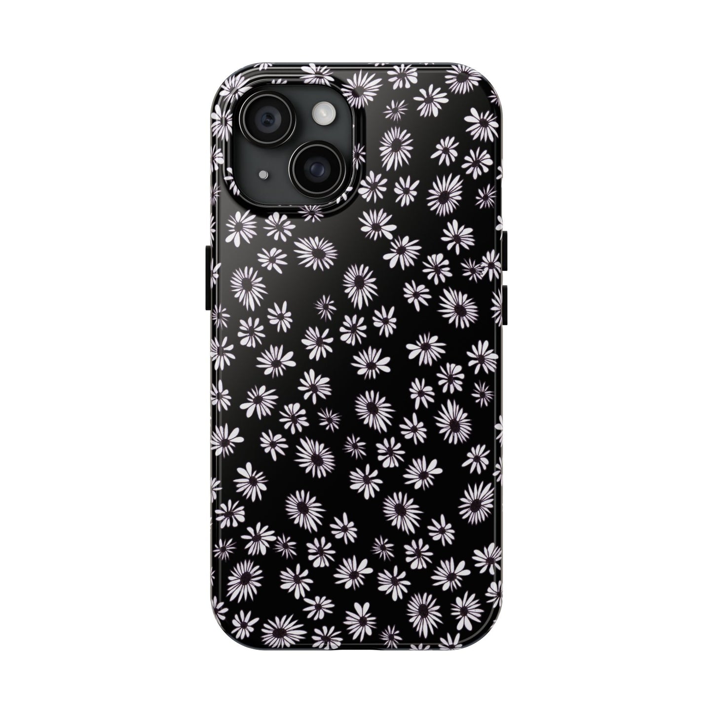 Random Daisy Black / White Phone Case