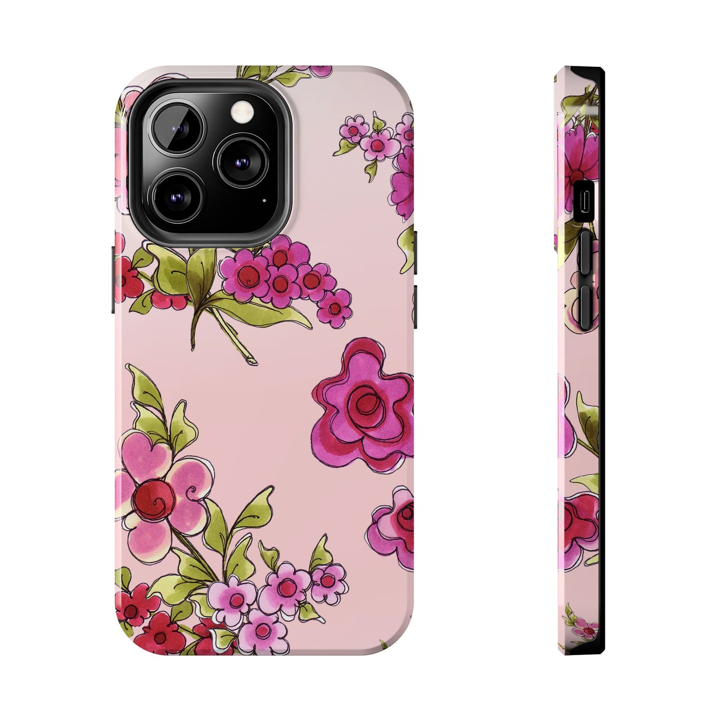 Jumbo Floral Pink Phone Case