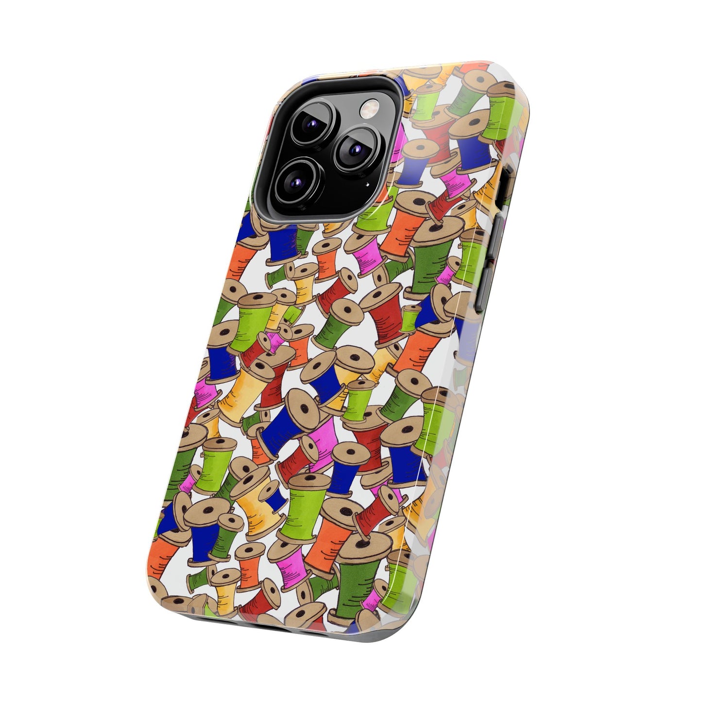 Spoolopoly White Phone Case