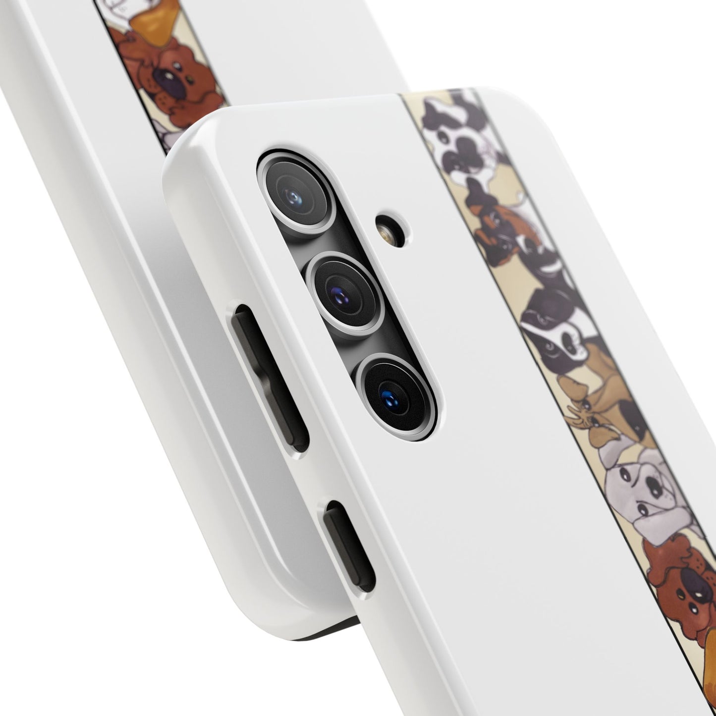 Doggie Delight Border Phone Case